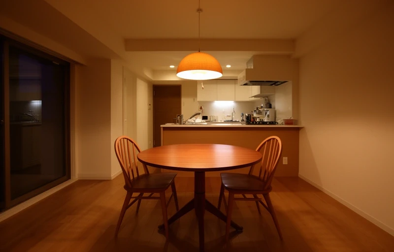 目黒区の2LDKマンション室内